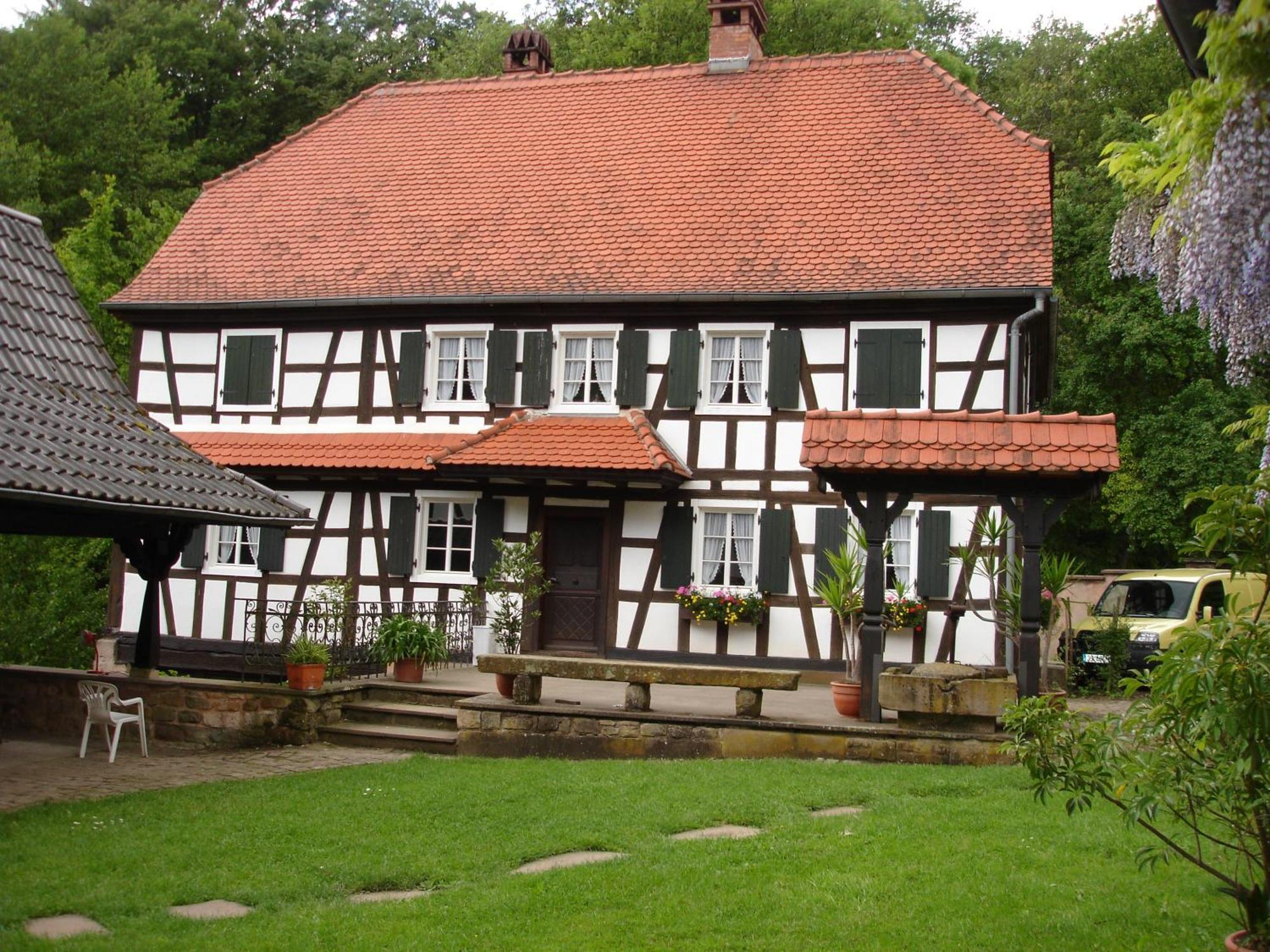 Ferme Auberge Du Moulin Des Sept Fontaines Drachenbronn-Birlenbach Exterior photo